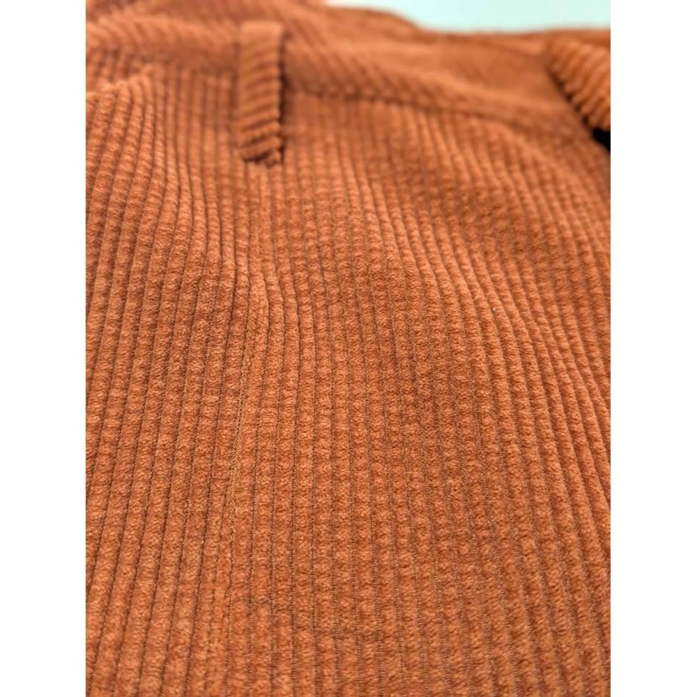 Altar'd State Rust Corduroy Lounge Shorts Womens Medium Cozy Boho - Picture 2 of 5